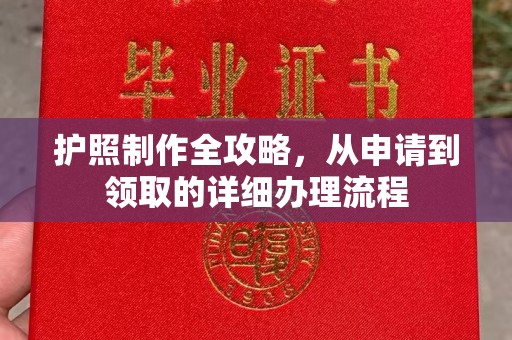 广灵护照制作全攻略，从申请到领取的详细办理流程